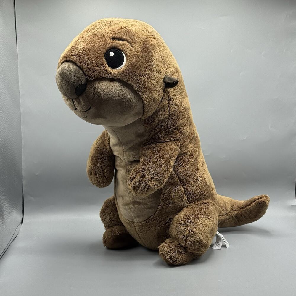Bandai Disney Pixar Finding Dory PATCH Large Sea Otter Plush 18" Stuffed Toy